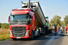 Розпочали ремонт дороги Миргород – Велика Багачка – Байрак – Поділ